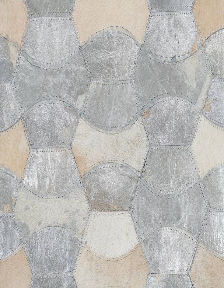 Detail image of 5' x 8' Cowhide Leather Rug