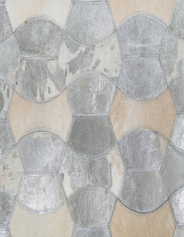 Detail image of 5' x 8' Cowhide Leather Rug