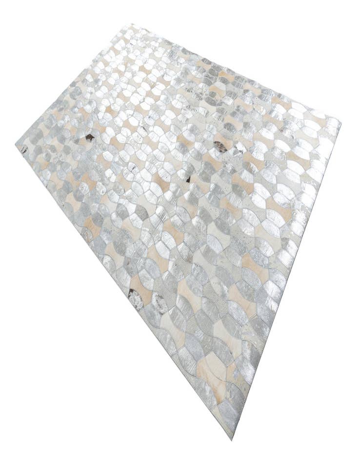 Detail image of  5' x 8' Cowhide Leather Rug