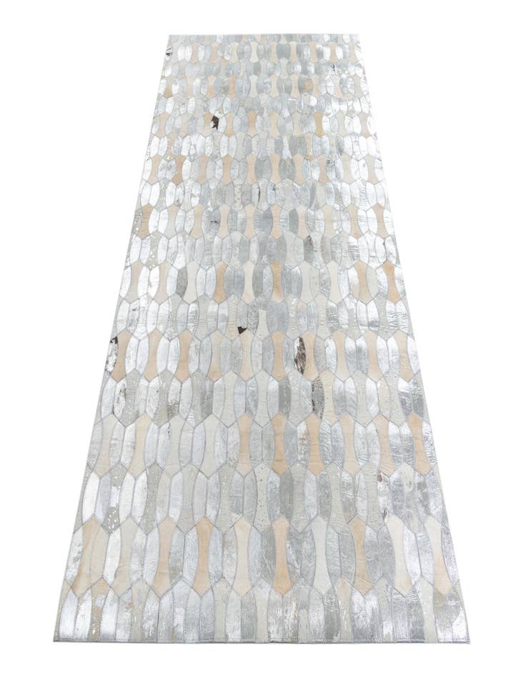 Detail image of  5' x 8' Cowhide Leather Rug