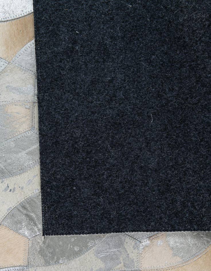 Detail image of  5' x 8' Cowhide Leather Rug