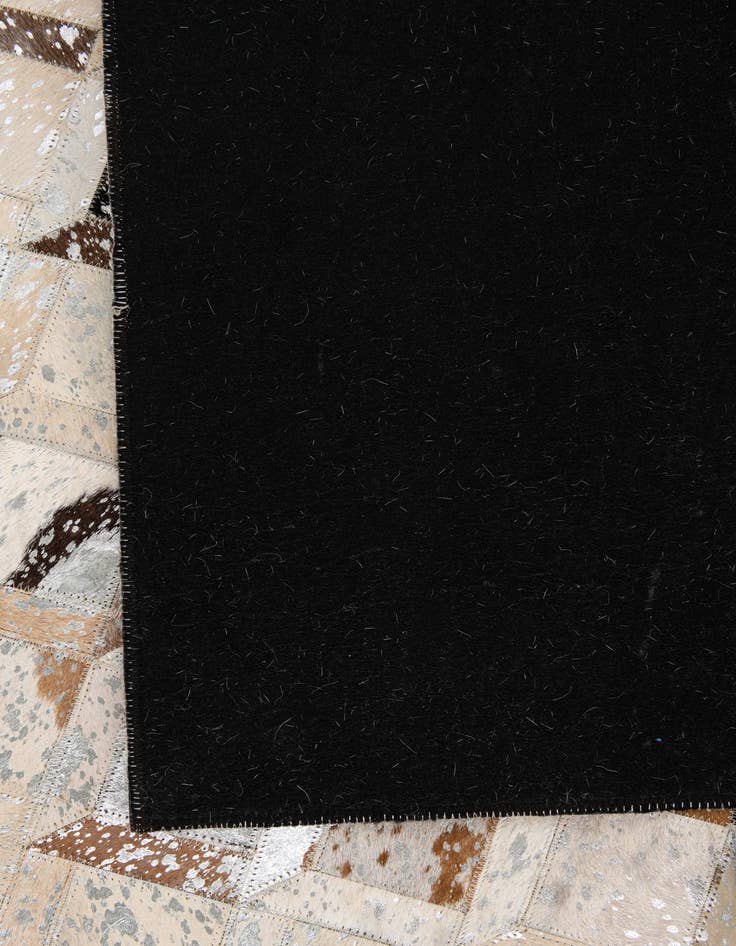 Detail image of  5' x 8' Cowhide Leather Rug