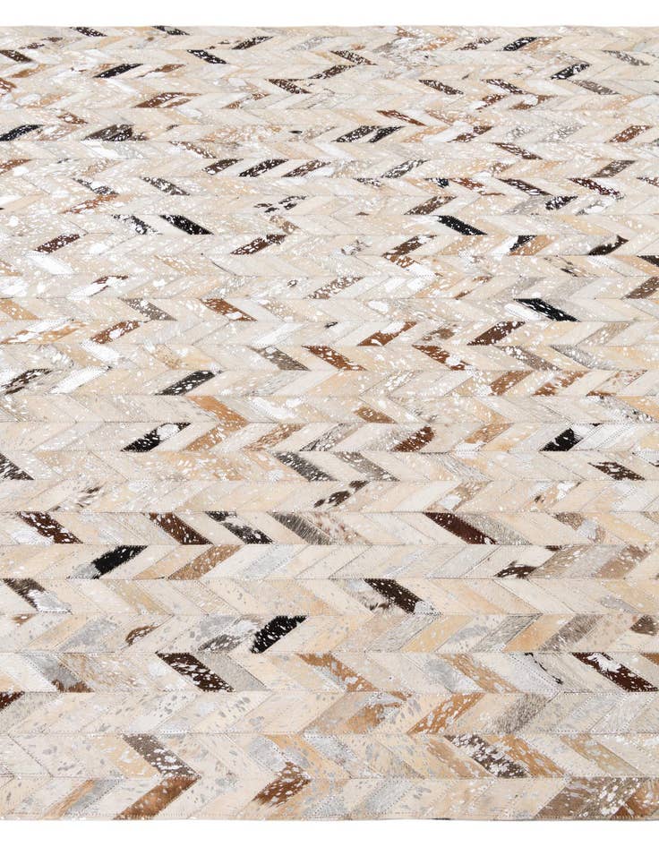 Detail image of  5' x 8' Cowhide Leather Rug