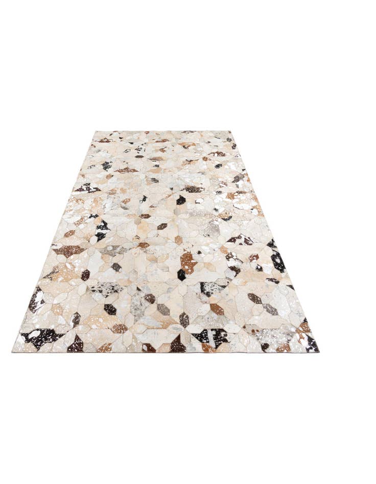 Detail image of  5' x 8' Cowhide Leather Rug