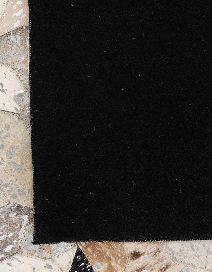 Detail image of  5' x 8' Cowhide Leather Rug