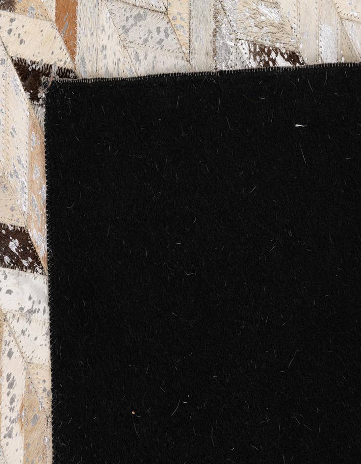 Detail image of  5' x 8' Cowhide Leather Rug