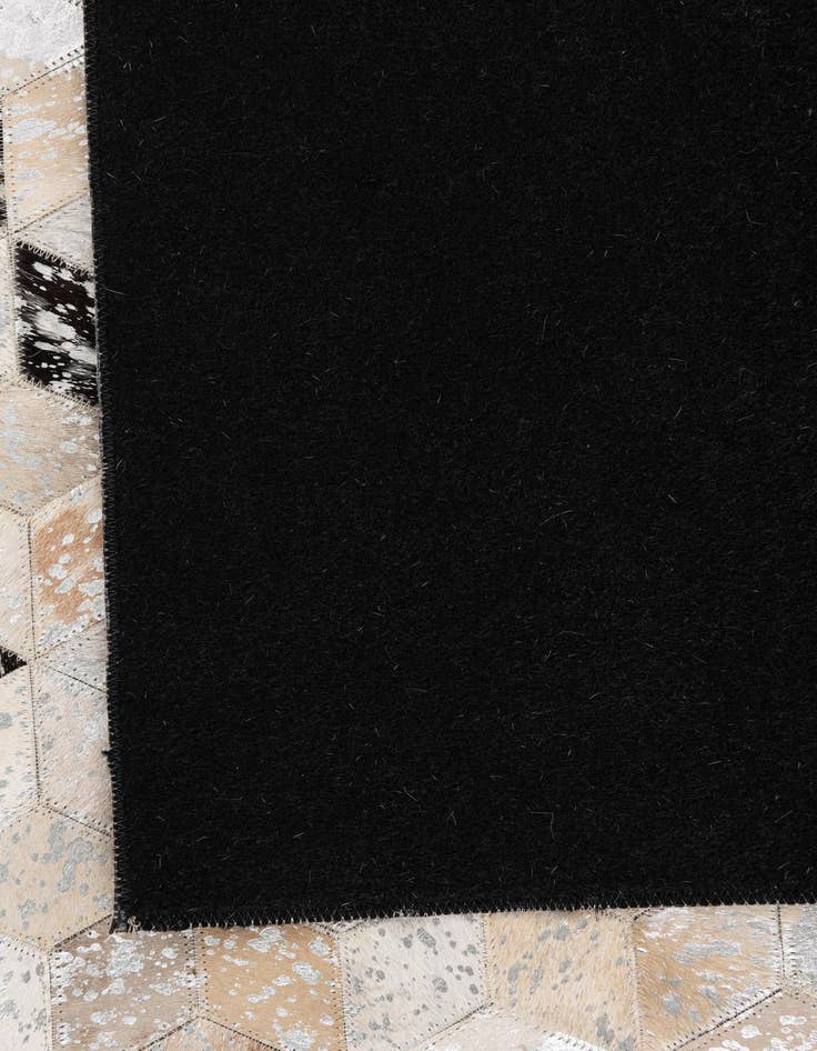 Detail image of  5' x 8' Cowhide Leather Rug
