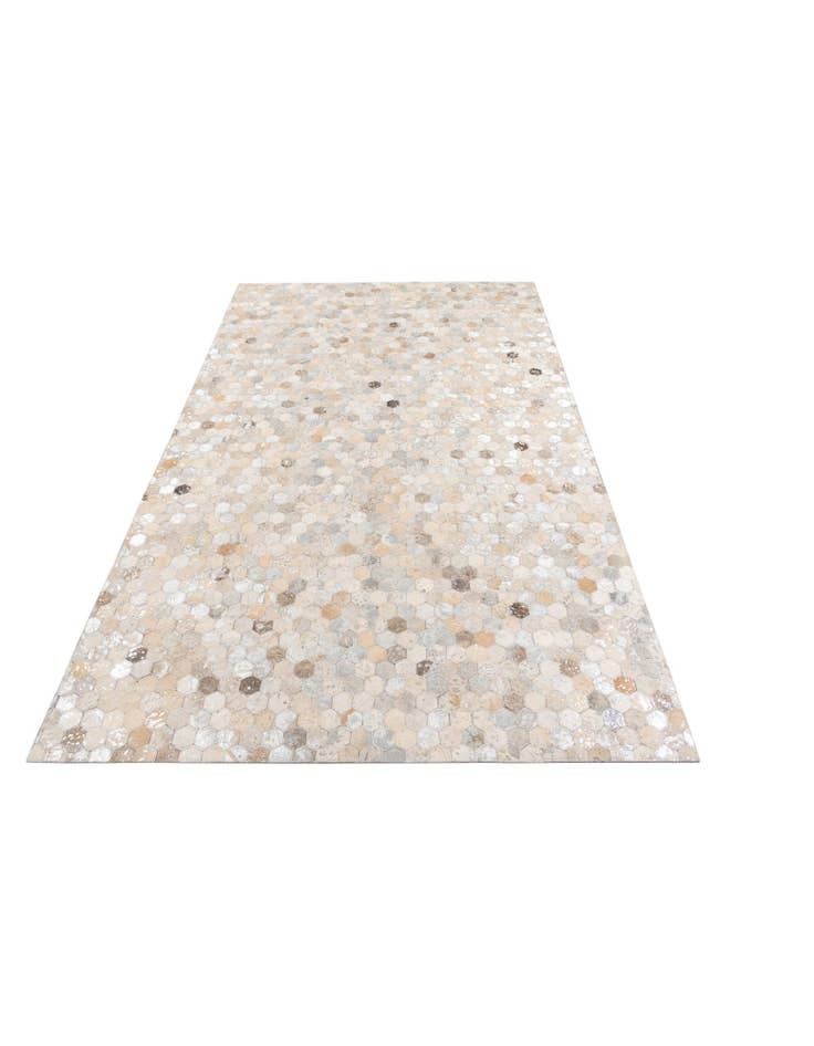 Detail image of  5' x 8' Cowhide Leather Rug