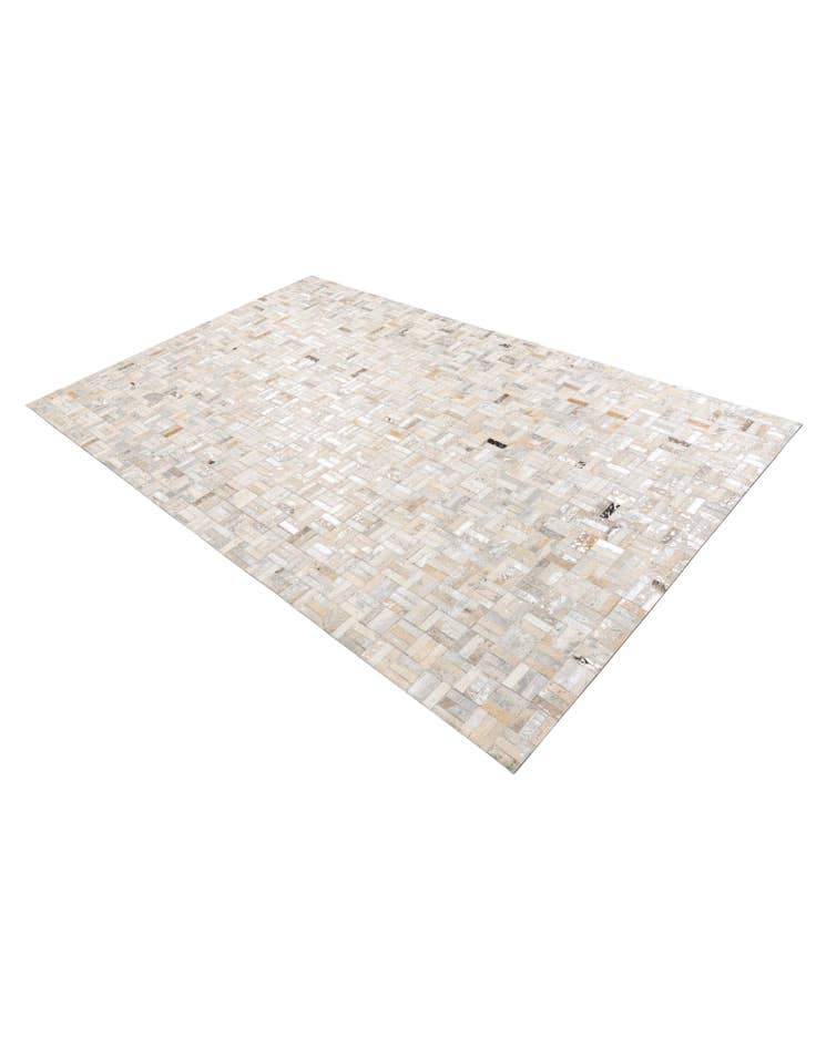 Detail image of  5' x 8' Cowhide Leather Rug