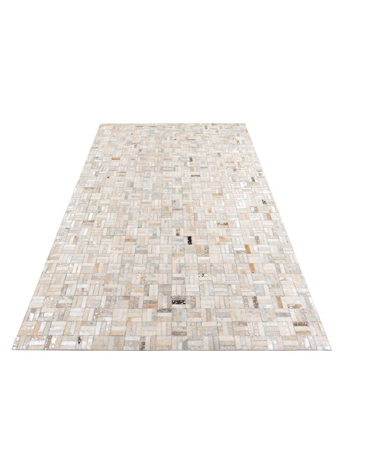 Detail image of  5' x 8' Cowhide Leather Rug