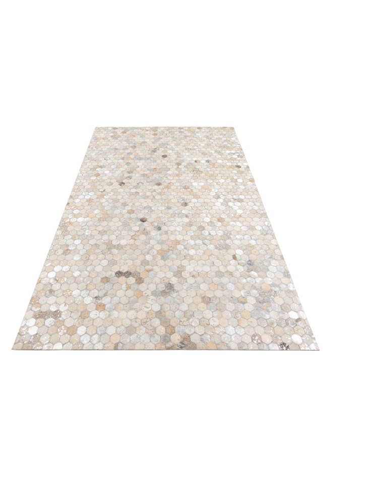 Detail image of  5' x 8' Cowhide Leather Rug