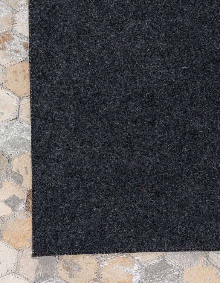 Detail image of  5' x 8' Cowhide Leather Rug