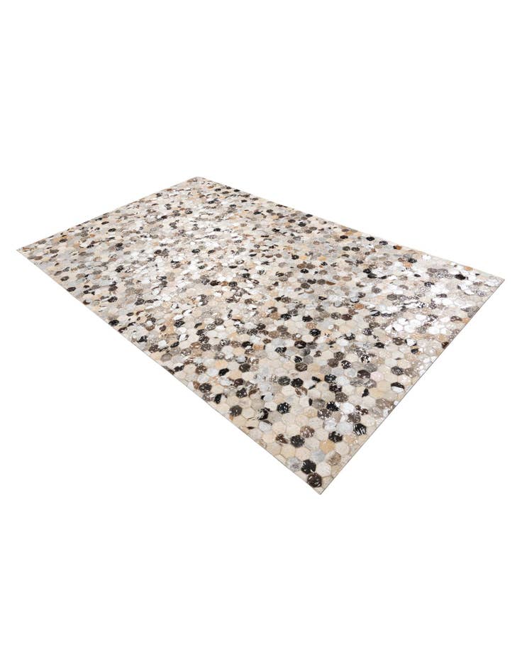 Detail image of  5' x 8' Cowhide Leather Rug