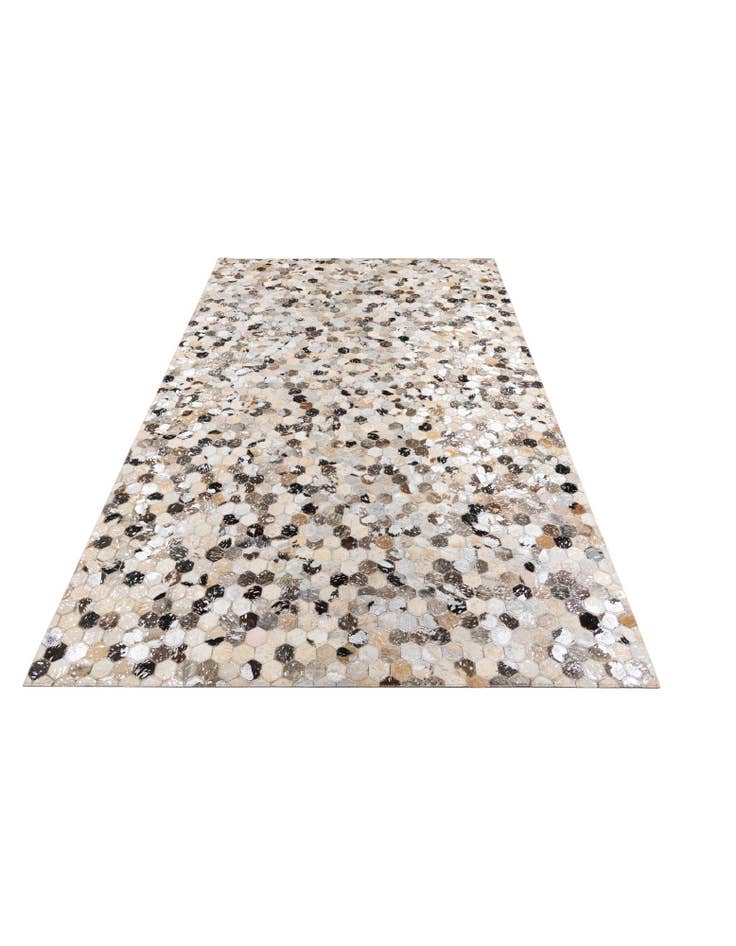 Detail image of  5' x 8' Cowhide Leather Rug