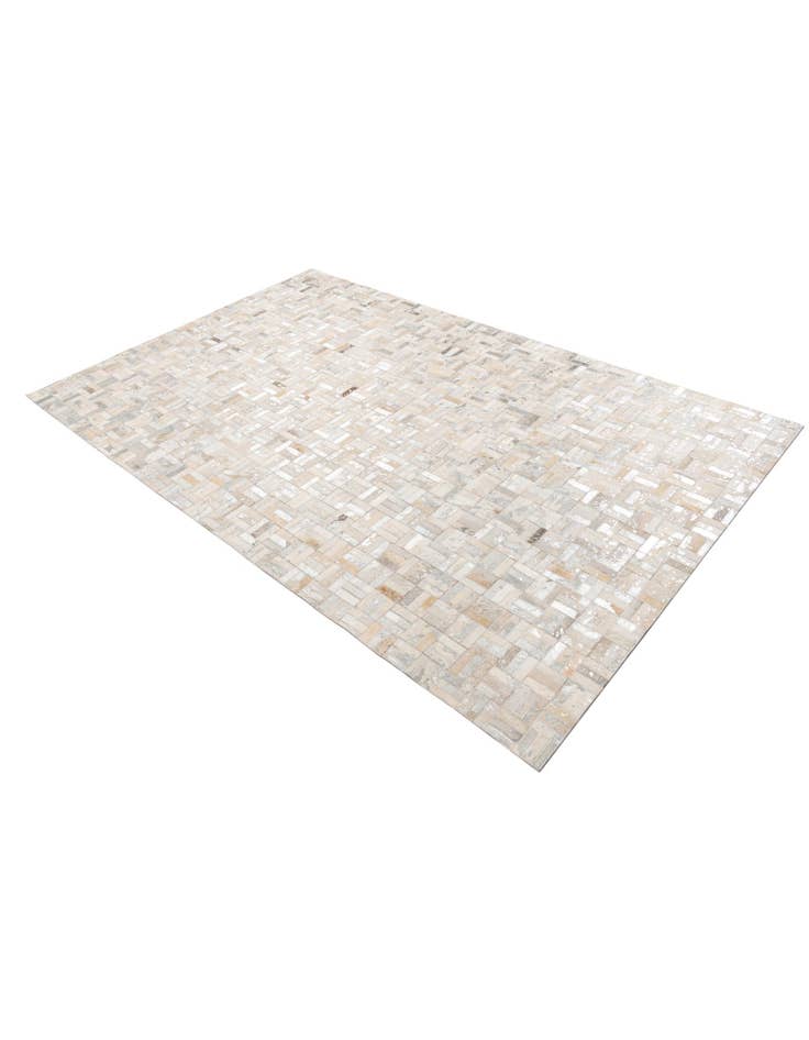 Detail image of  5' x 8' Cowhide Leather Rug