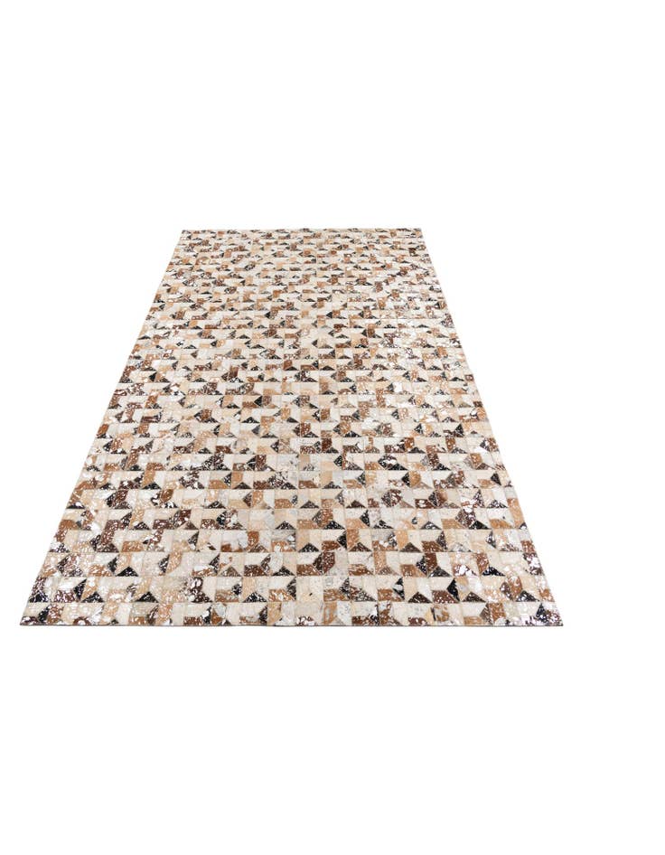 Detail image of  5' x 8' Cowhide Leather Rug