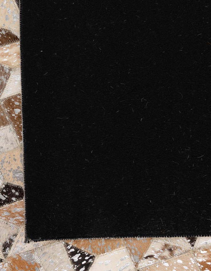 Detail image of  5' x 8' Cowhide Leather Rug