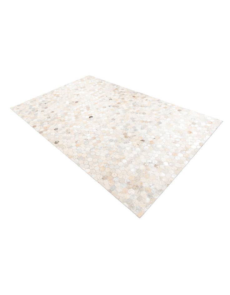 Detail image of  5' x 8' 1 Cowhide Leather Rug