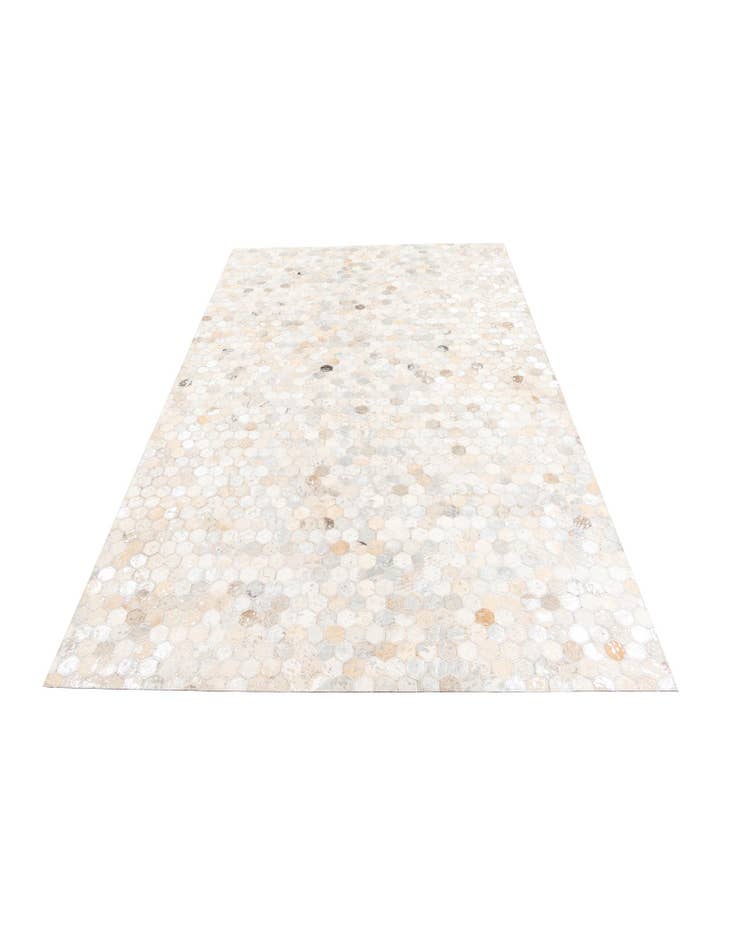 Detail image of  5' x 8' 1 Cowhide Leather Rug