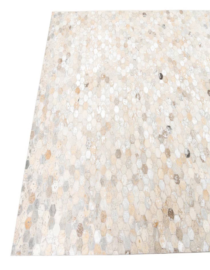 Detail image of  5' x 8' 1 Cowhide Leather Rug