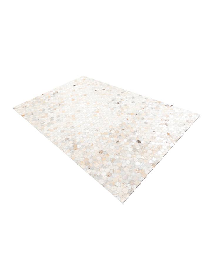 Detail image of  5' x 8' Cowhide Leather Rug