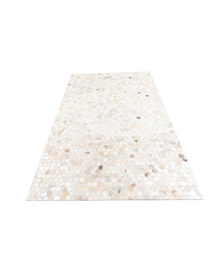 Detail image of  5' x 8' Cowhide Leather Rug