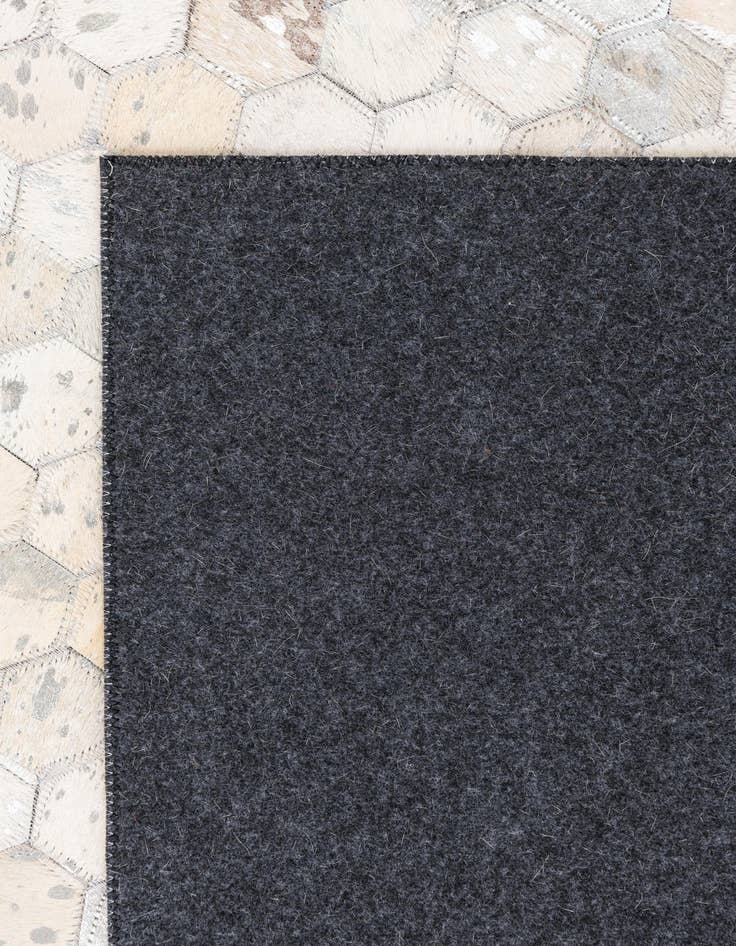 Detail image of  5' x 8' Cowhide Leather Rug