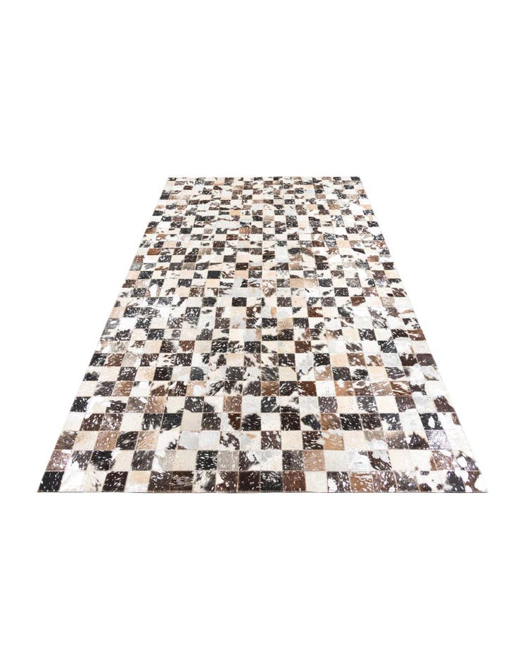 Detail image of  5' x 8' Cowhide Leather Rug