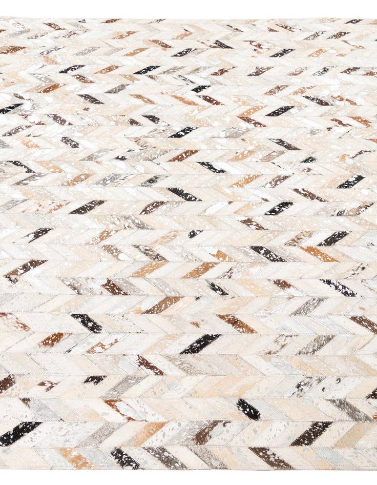 Detail image of  5' x 8' 1 Cowhide Leather Rug