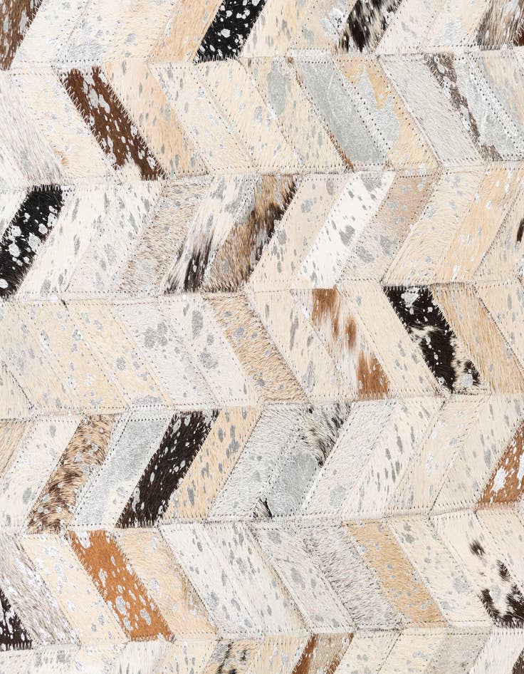 Detail image of  5' x 8' 1 Cowhide Leather Rug