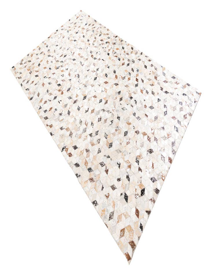 Detail image of  5' x 8' Cowhide Leather Rug