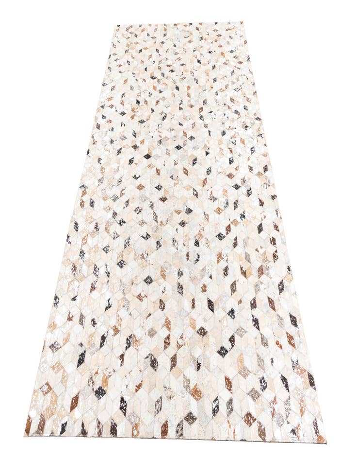 Detail image of  5' x 8' Cowhide Leather Rug