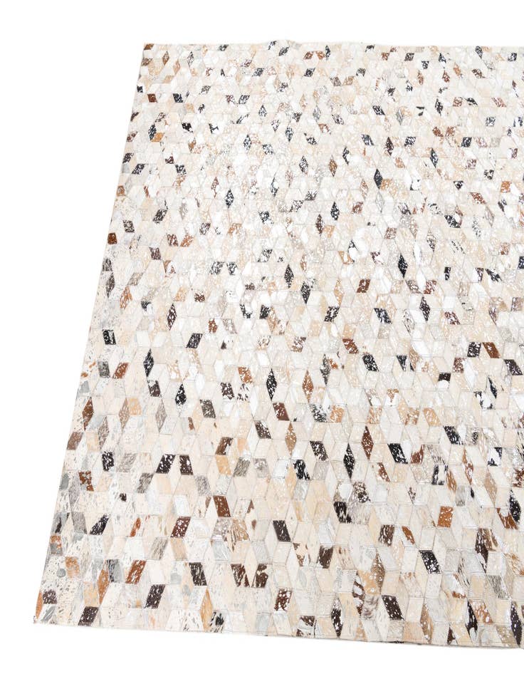 Detail image of  5' x 8' Cowhide Leather Rug