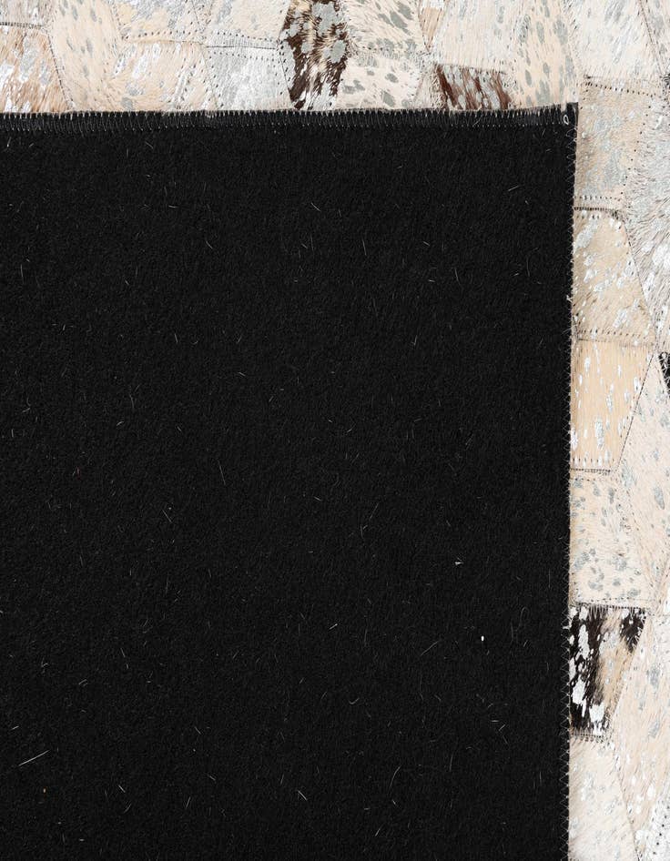 Detail image of  5' x 8' Cowhide Leather Rug