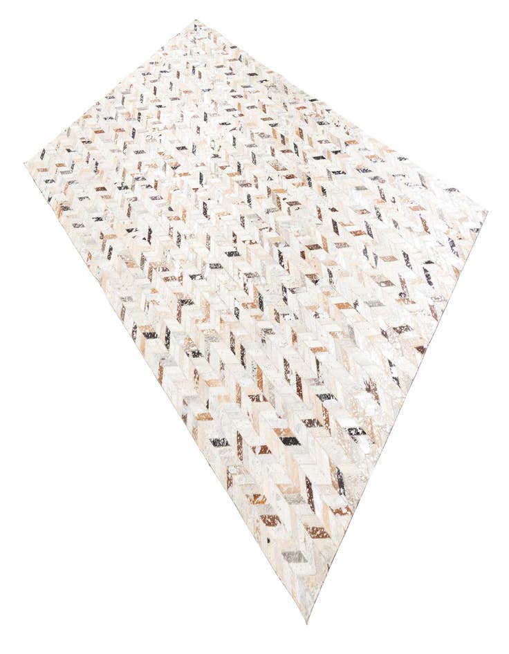 Detail image of  5' x 8' Cowhide Leather Rug