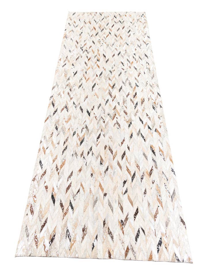 Detail image of  5' x 8' Cowhide Leather Rug