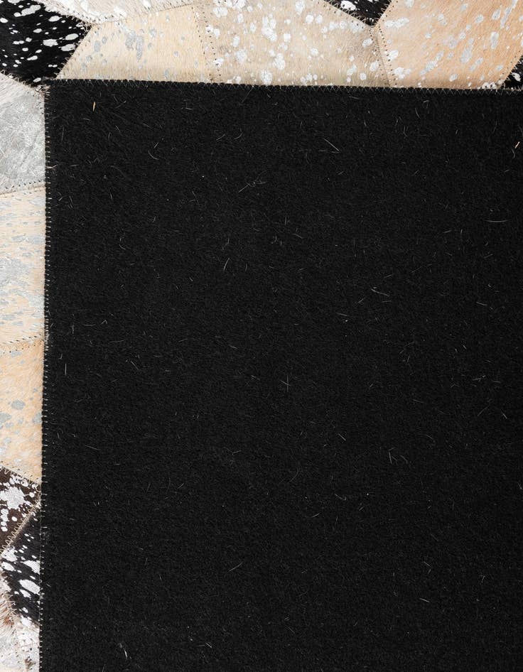 Detail image of  5' x 8' Cowhide Leather Rug