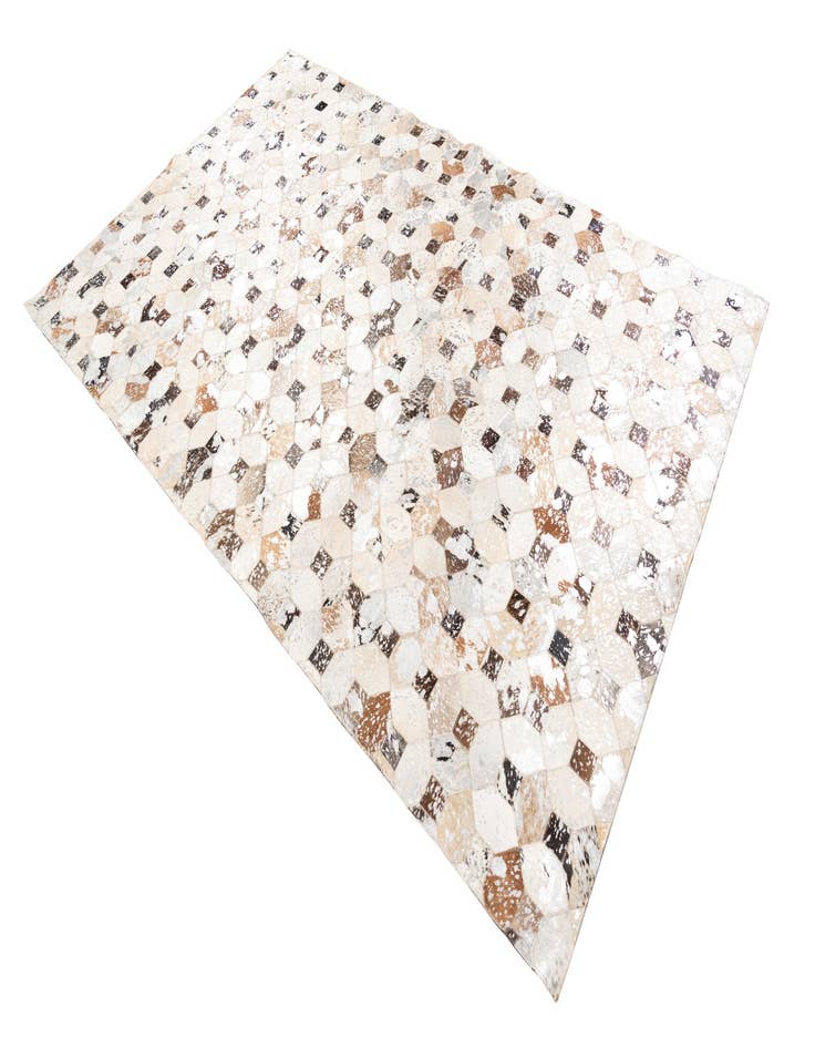 Detail image of  5' x 8' Cowhide Leather Rug