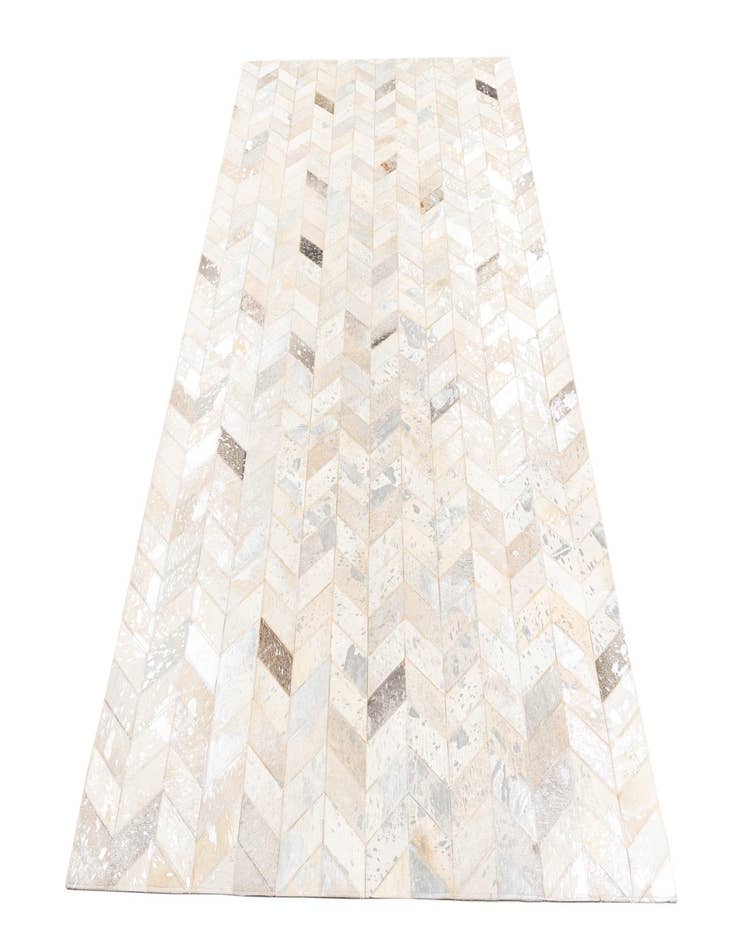 Detail image of  5' x 8' Cowhide Leather Rug