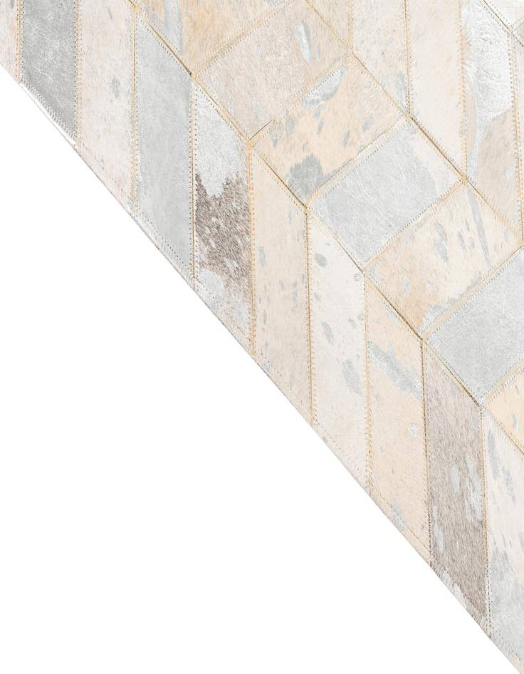 Detail image of  5' x 8' Cowhide Leather Rug