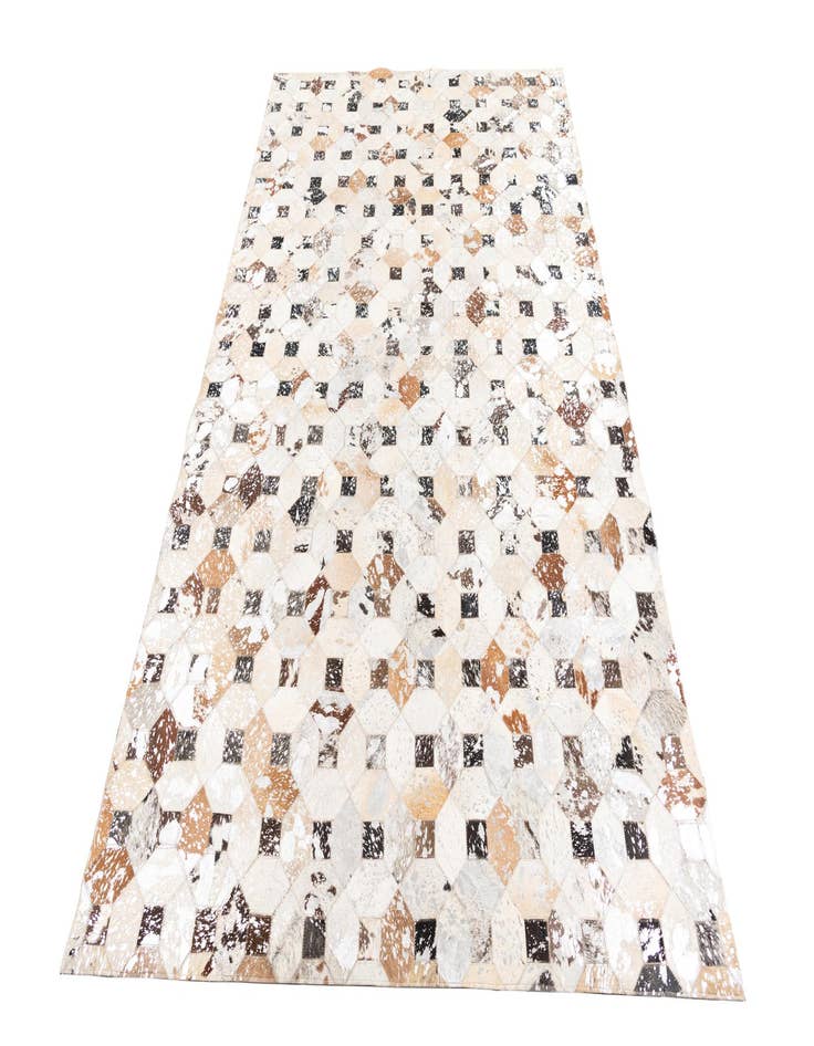 Detail image of  5' x 8' Cowhide Leather Rug