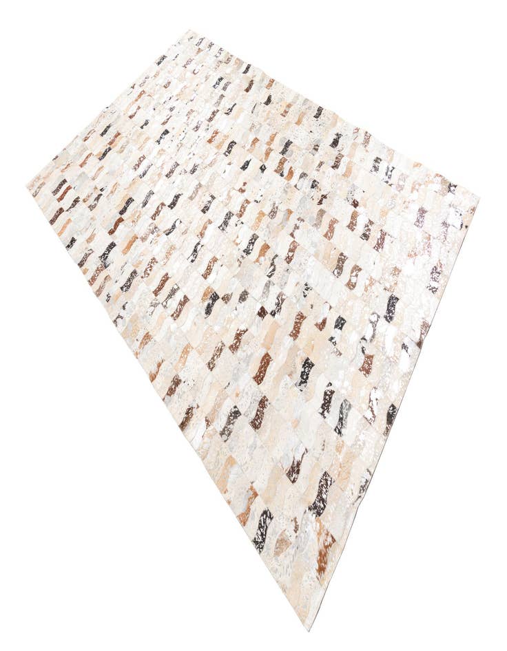 Detail image of  5' x 8' Cowhide Leather Rug