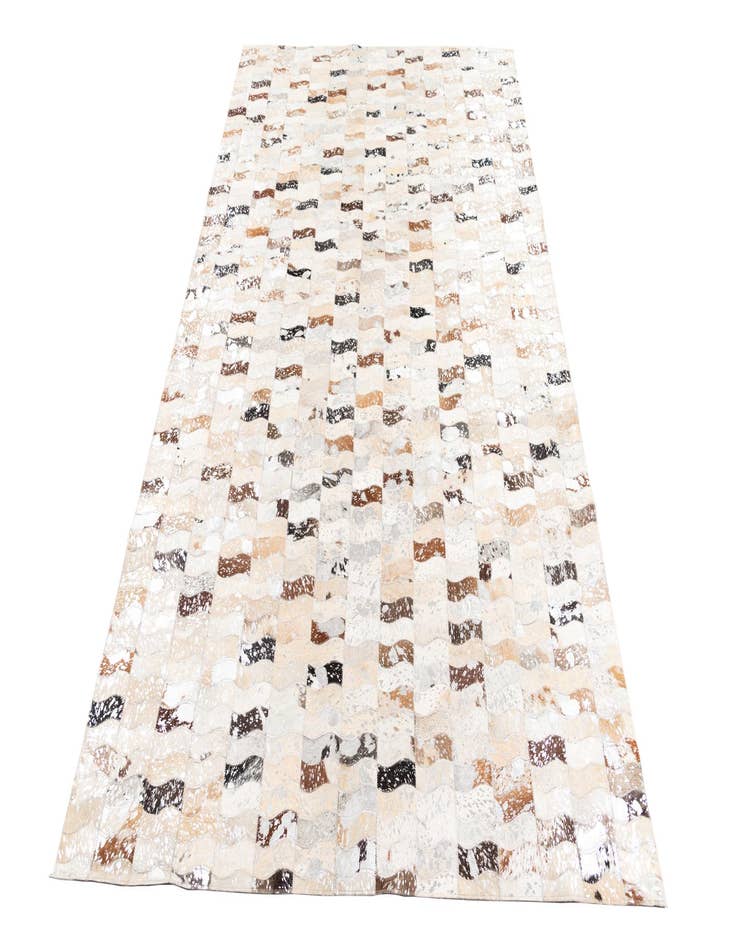 Detail image of  5' x 8' Cowhide Leather Rug