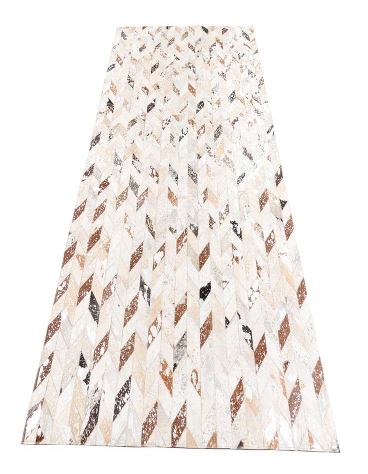 Detail image of  5' x 8' Cowhide Leather Rug