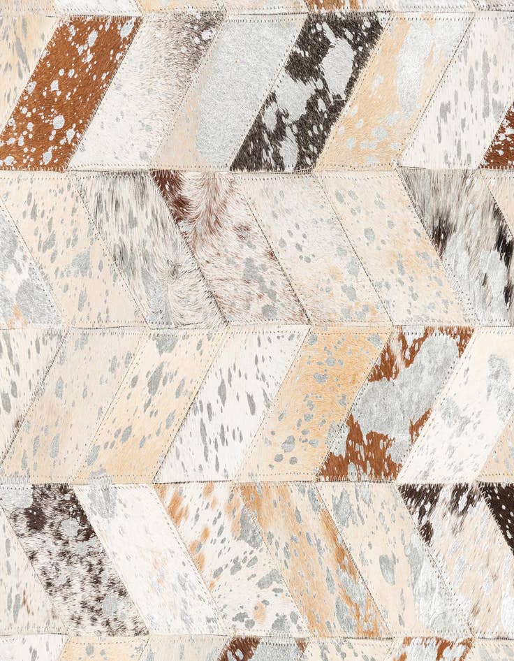 Detail image of  5' x 8' Cowhide Leather Rug