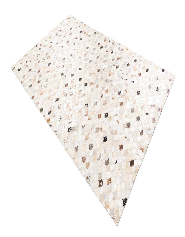 Detail image of  5' x 8' 1 Cowhide Leather Rug