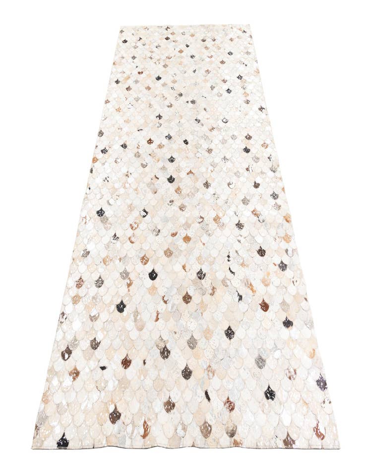 Detail image of  5' x 8' 1 Cowhide Leather Rug