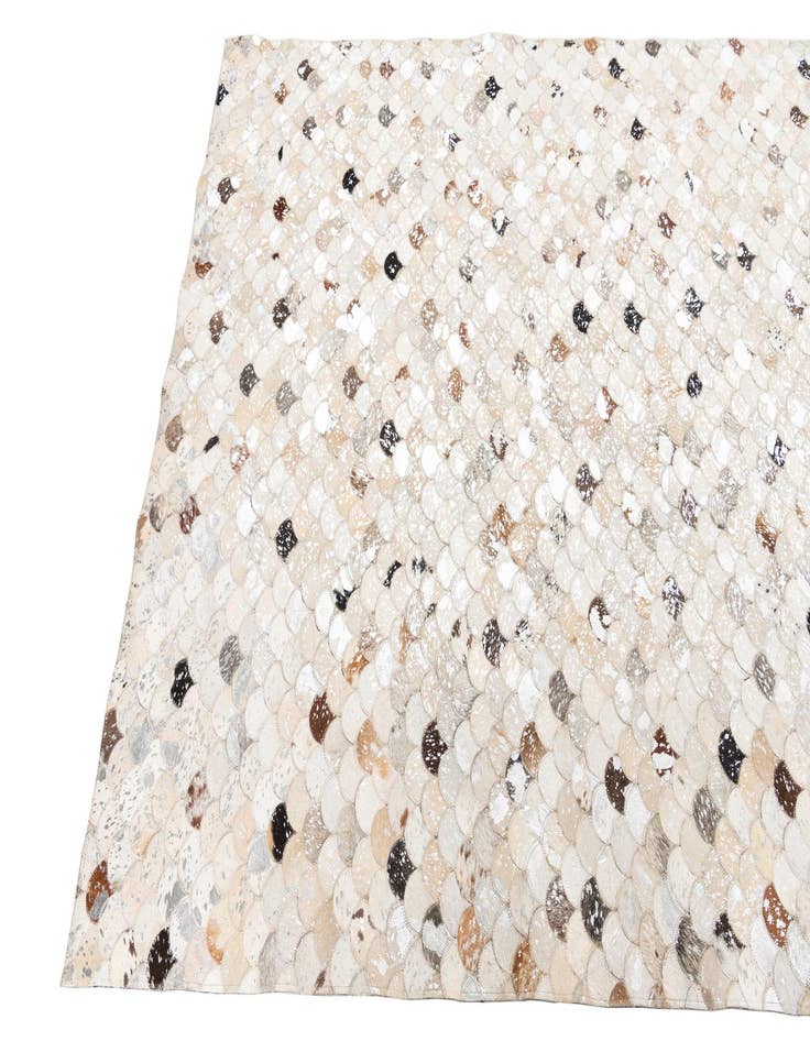 Detail image of  5' x 8' 1 Cowhide Leather Rug