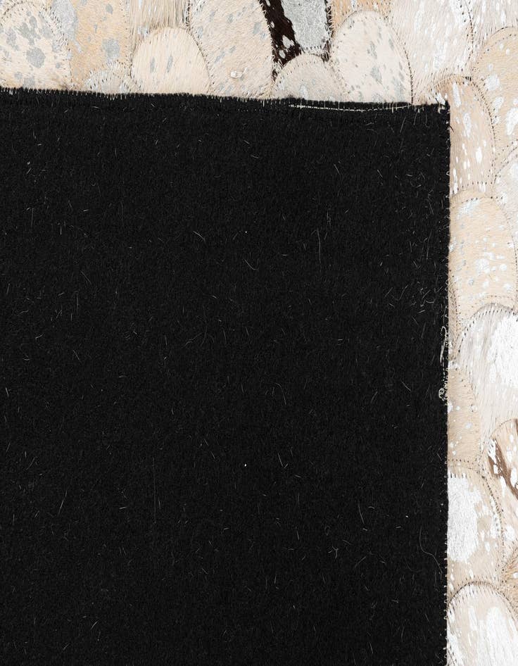 Detail image of  5' x 8' 1 Cowhide Leather Rug