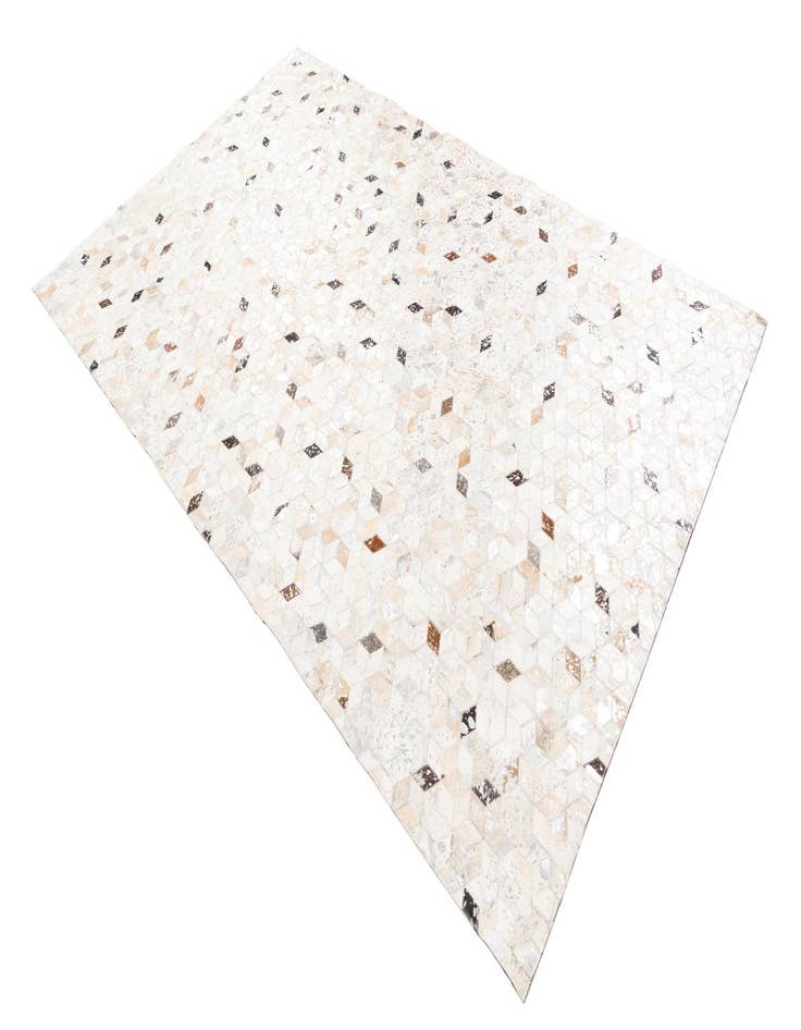 Detail image of  5' x 8' Cowhide Leather Rug